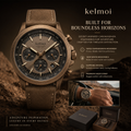 kelmoi™ Frontier Chronograph-Style Field Watch