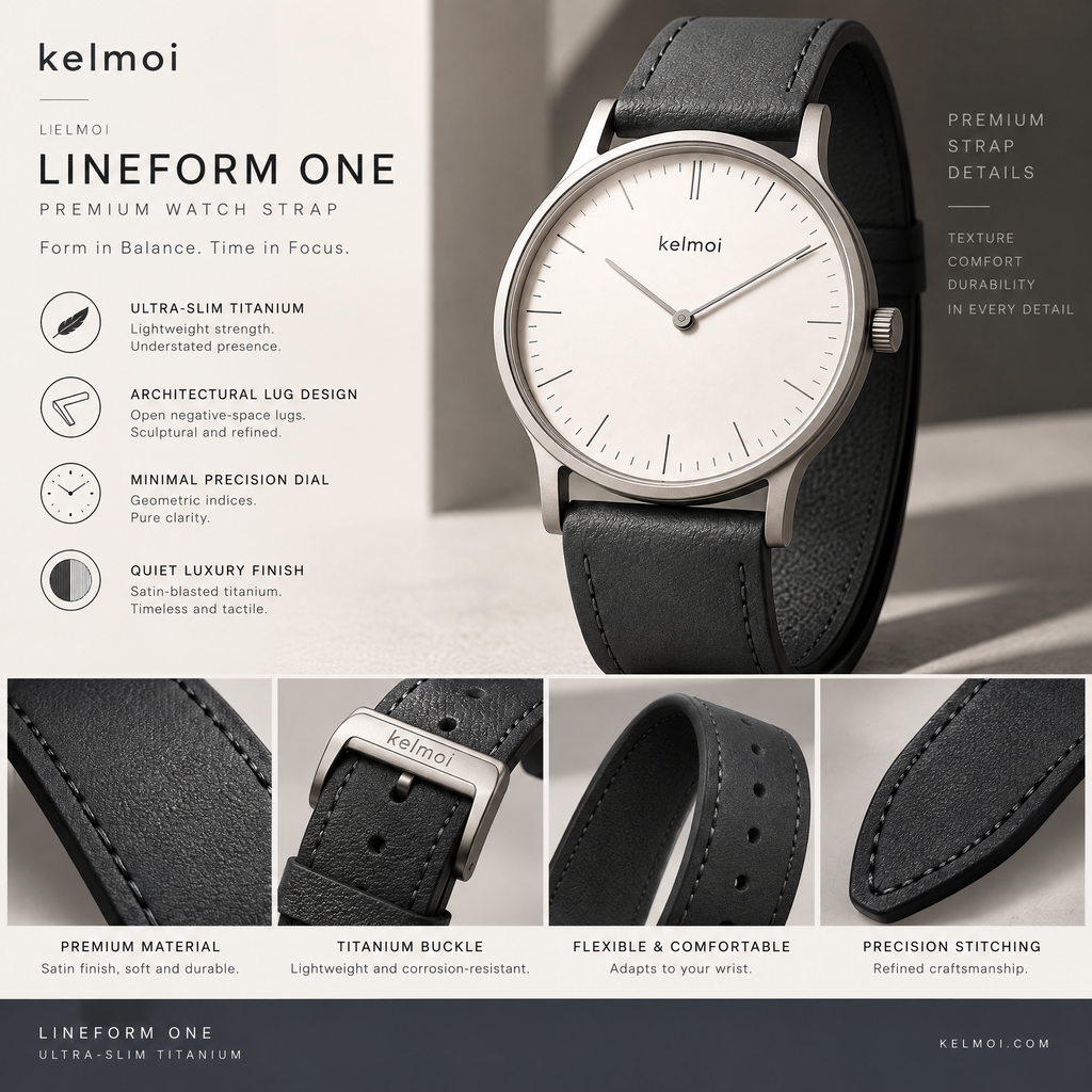 kelmoi™ Lineform One Essential Dress Watch